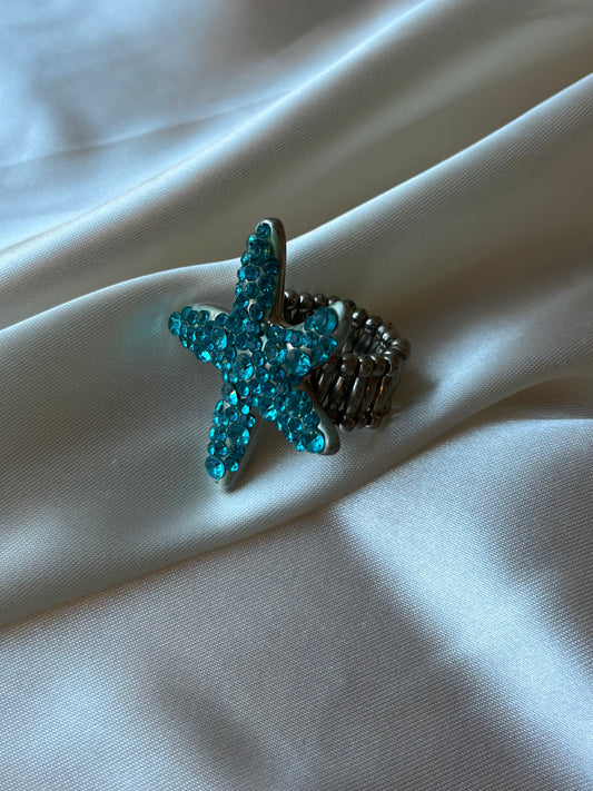 Blue Star Ring